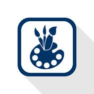 palette flat icon N2
