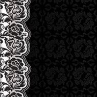 Background with lace dark square