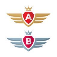Vintage badge - vector concept illustration