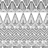 Ethnic ornamental textile seamless pattern N45
