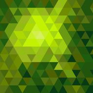 Shiny green mosaic background N2