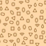 Seampless pattern with diamonds
