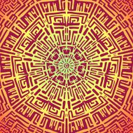 Ethnic ornament N11