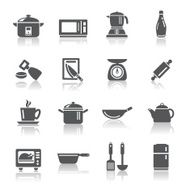 Kitchen Utensils and Appliances Icons N8