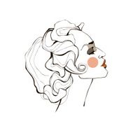 Head girls with curls