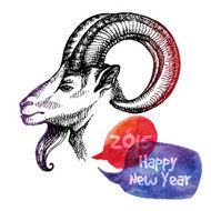 Happy New Year and Merry Christmas card N8