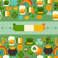 Saint Patrick&#039;s Day seamless pattern N4