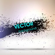 Abstract Ink Blot for Grunge Backgound N319
