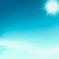 Shining blue flow abstract background