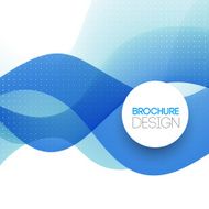 Abstract colorful blue line vector background N2