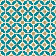 minimalistic vectror floral pattern