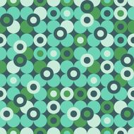 Abstract seamless pattern with colorful circles