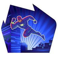 Superhero Vector illustration on a background N5