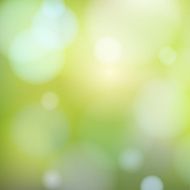 GREACEFUL BOKEH background with - GREEN