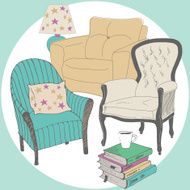 Assortment of Armchairs