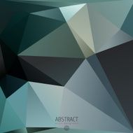 Dark Mosaic triangle background N26