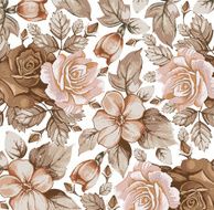 Flowers Beautiful background with a flower ornamen
