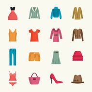 Clothes icons N21