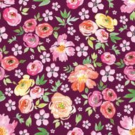Seamless pattern of flowers N21