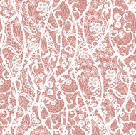 Lace vector fabric seamless pattern N41