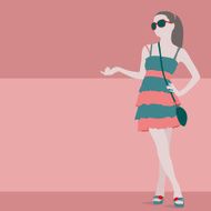 Shopping girl N122