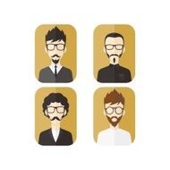 gentleman cartoon avatar N61
