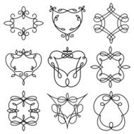 Vector set of linear monogram frames