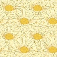 seamless background with flowers N15