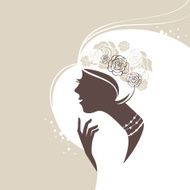 Beautiful Woman Silhouette N38