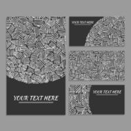 Hand-drawn cards N4