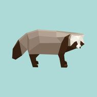 Paper raccoon