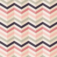 Fashion zigzag pattern in retro colors N2