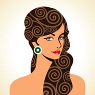 Beautiful Woman Silhouette N40