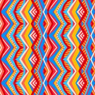 multicolored tribal pattern