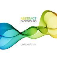 Abstract curved lines background Template brochure design N146