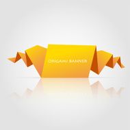 Origami banner N3