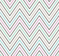 seamless zig zag fabric pattern N3