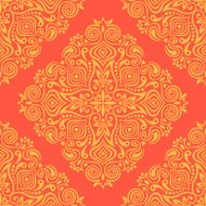 Seamless background with abstract ethnic pattern N18