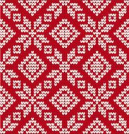 Sweater pattern vector illustration N6