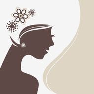 Beautiful Woman Silhouette N41