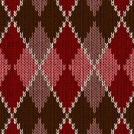 Knitwear Vector Graphic Onament N2