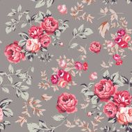 rose seamless pattern N9