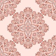Seamless background with abstract ethnic pattern N19