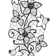 floral lace seamless vector N3