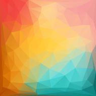 Abstract colorful triangles background N22