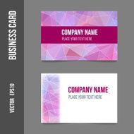 Corporate identity - business cards N25
