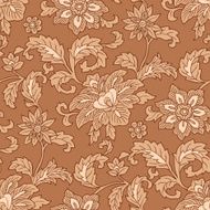 Ornamental wallpaper pattern N56