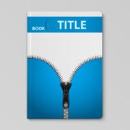 Book Template With Knitted Textile Design