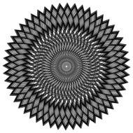 Abstract geometric black colored lines background for use in design