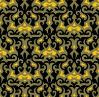 floral wallpaper N25